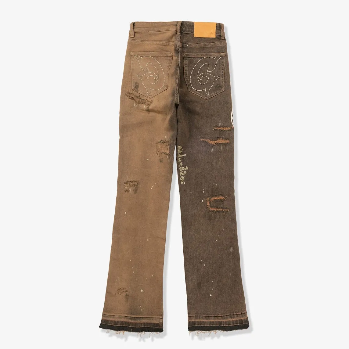 "Famous" Stack Denim (hickory/cedar)
