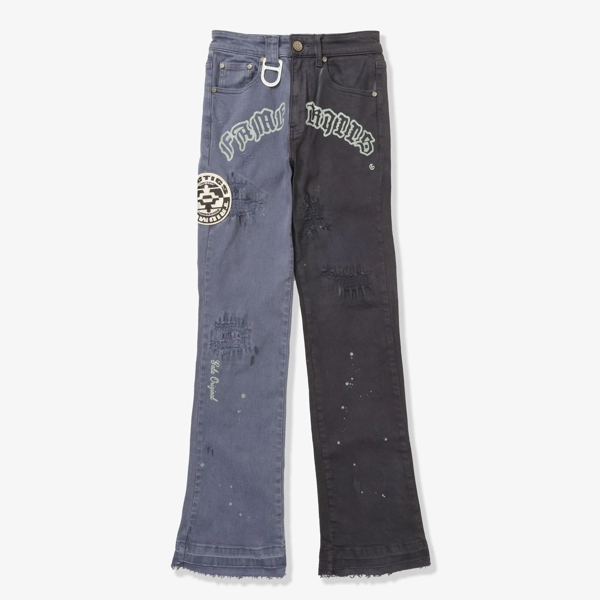 "Famous" Stack Denim (navy/indigo)