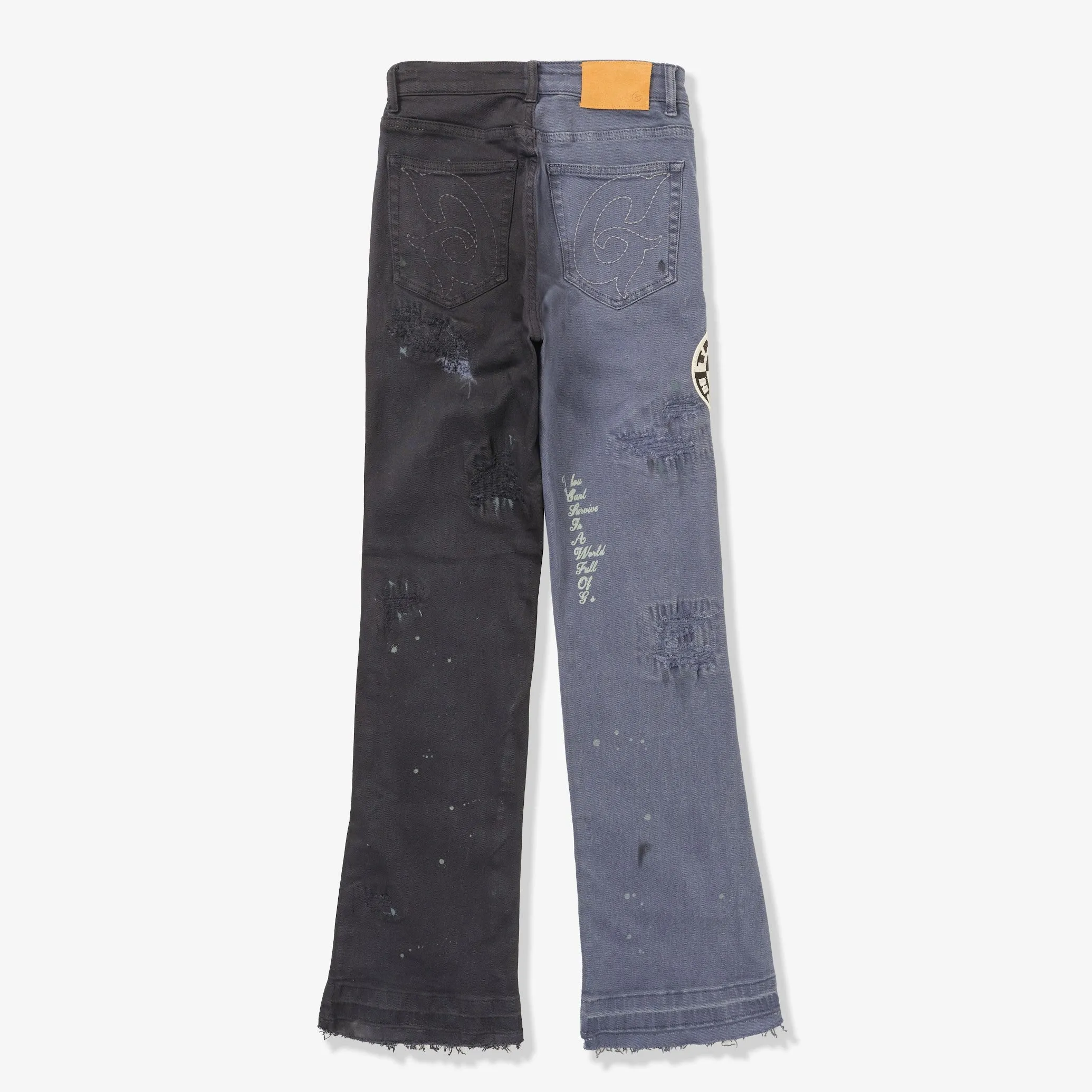"Famous" Stack Denim (navy/indigo)