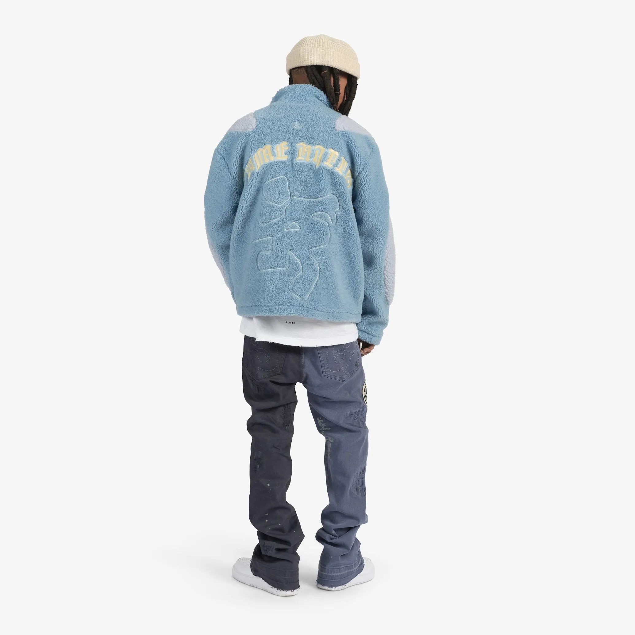 "Famous" Stack Denim (navy/indigo)