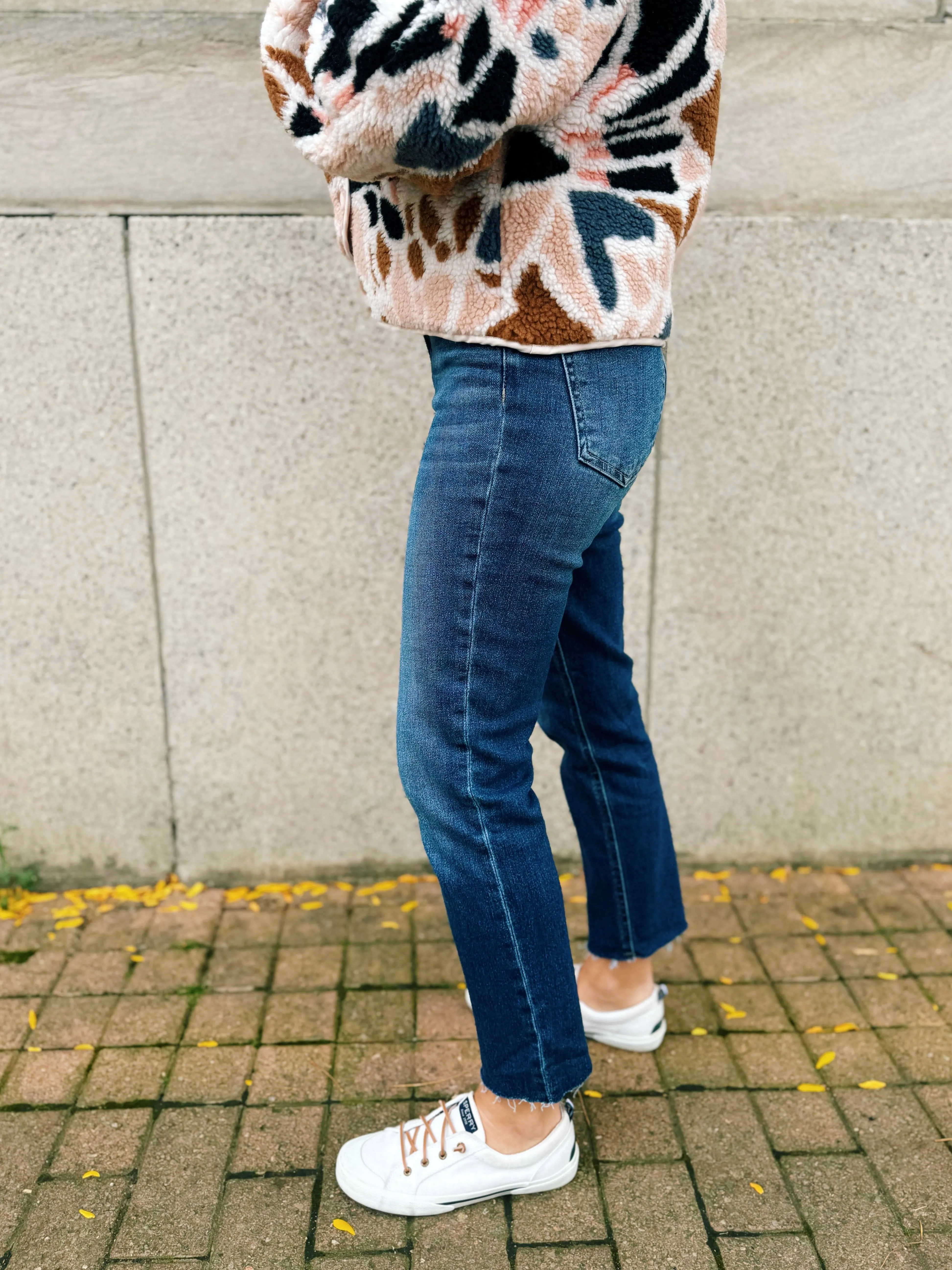 Rachael High Rise: Raw Hem