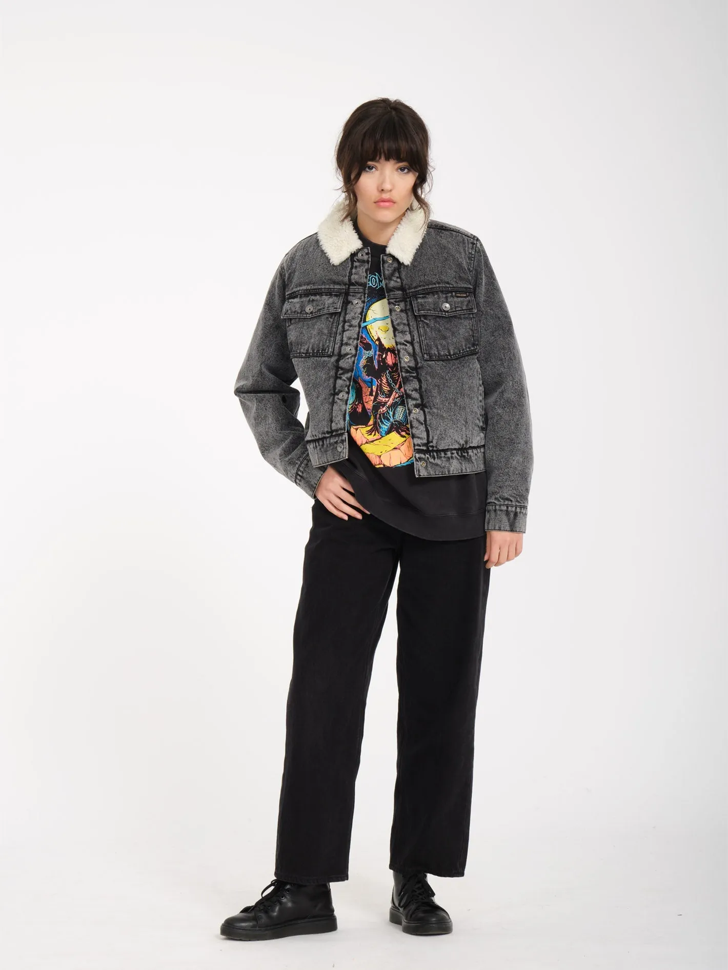 Radstone Denim Jacke - BLACK