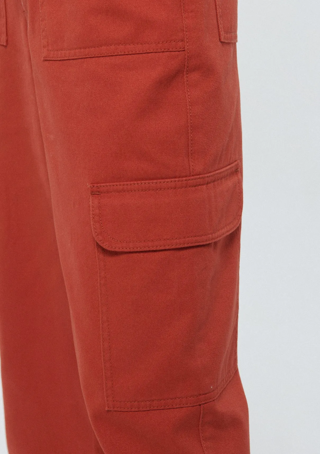 Red Cargo Pants