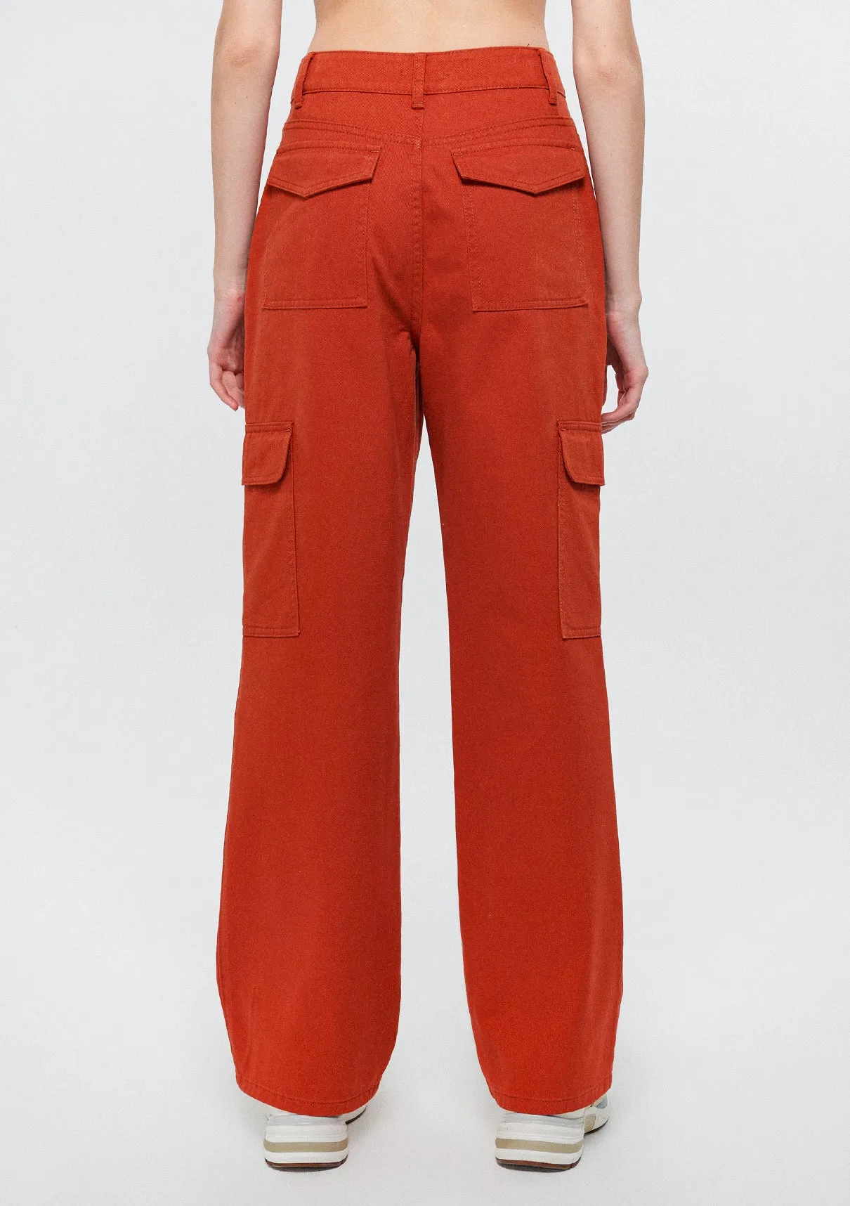 Red Cargo Pants