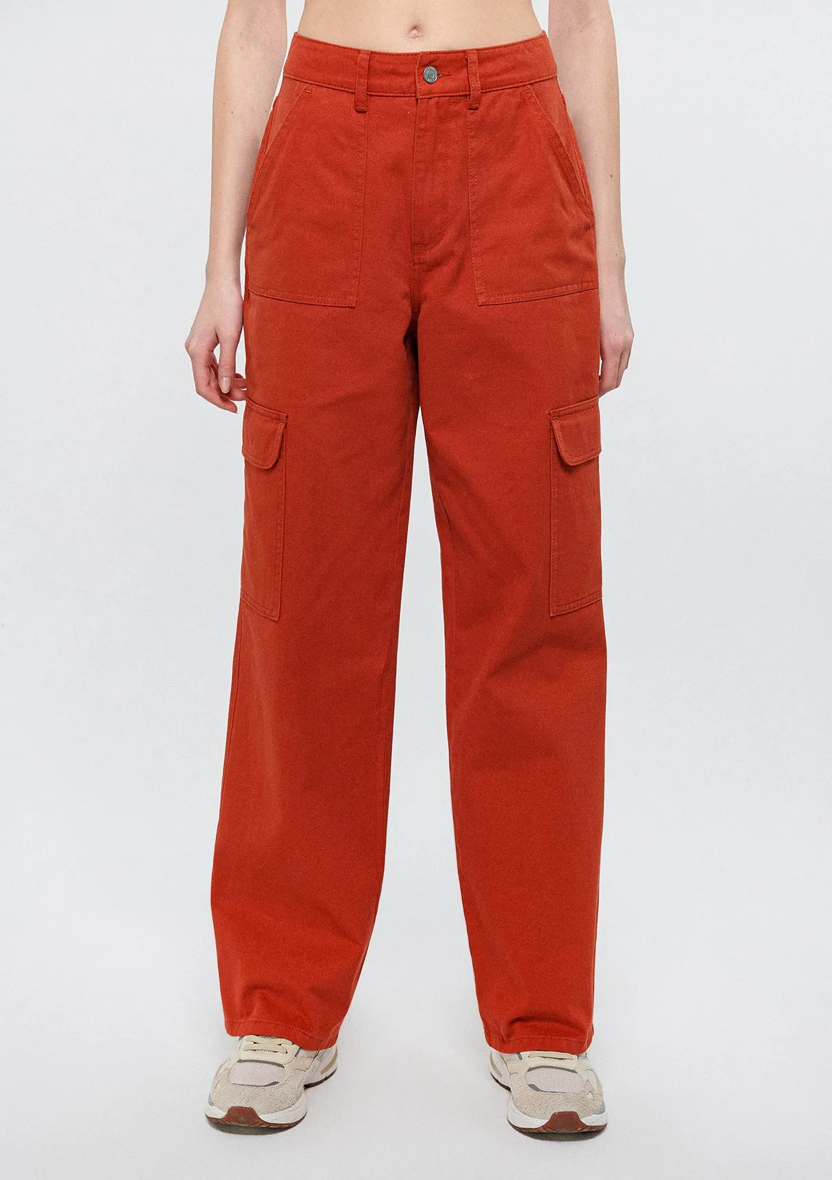 Red Cargo Pants