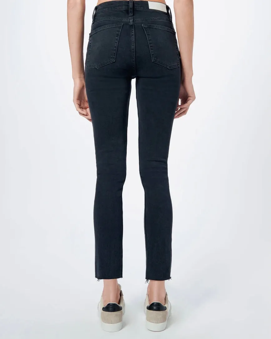 RE/DONE High Rise Ankle Crop Jeans
