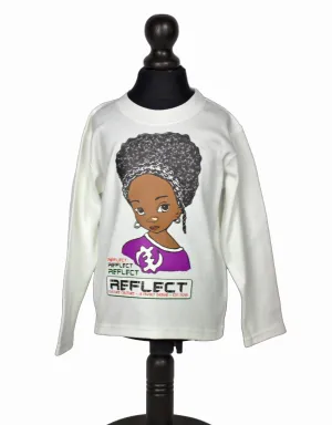 REFLECT Long-Sleeve T-Shirt Girls [WHITE] SALE