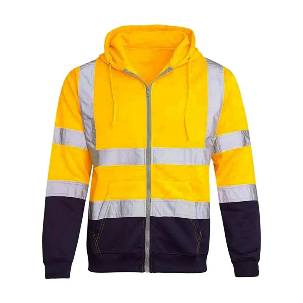 Reflective Hoodie Reflective Strip Men's