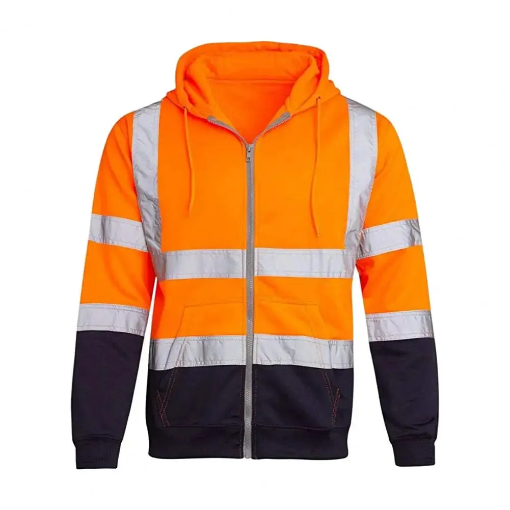 Reflective Hoodie Reflective Strip Men's