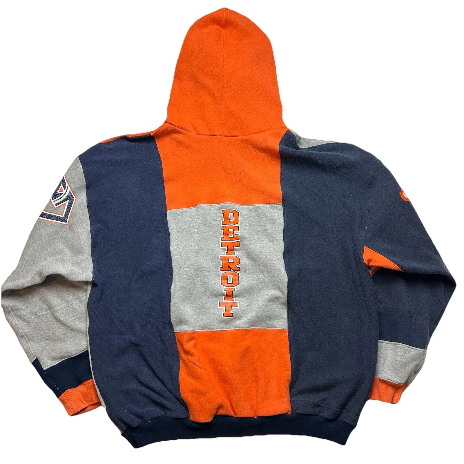 Reworked Detroit Tigers Patchwork Hoodie [XL]