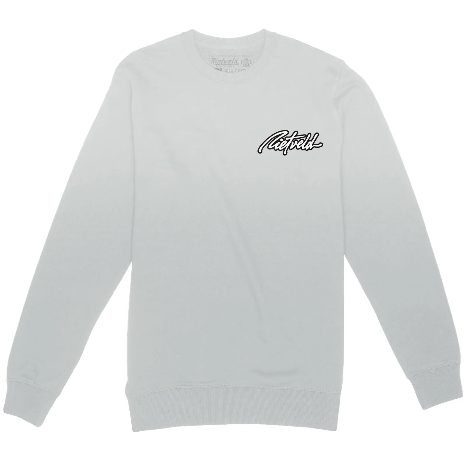 Rietveld Mens Ocean Brewed Crew Neck Sweatshirt - Grey