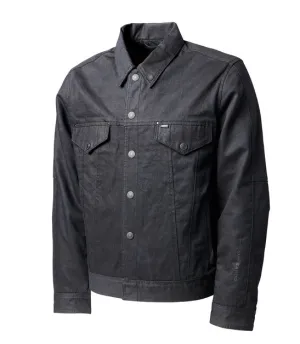 ROLAND SANDS DAWSON JACKET WAXED BLACK