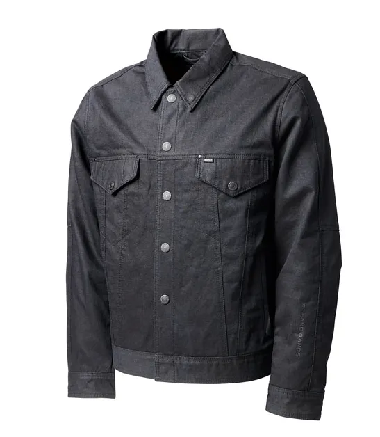 ROLAND SANDS DAWSON JACKET WAXED BLACK