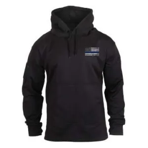 Rothco Concealed Carry Thin Blue Line Hoodie