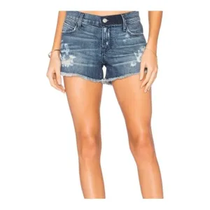 RtA Olivia Short Distressed in Indie Wash Sz 25