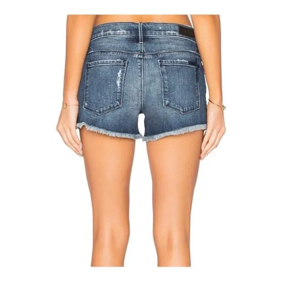RtA Olivia Short Distressed in Indie Wash Sz 25