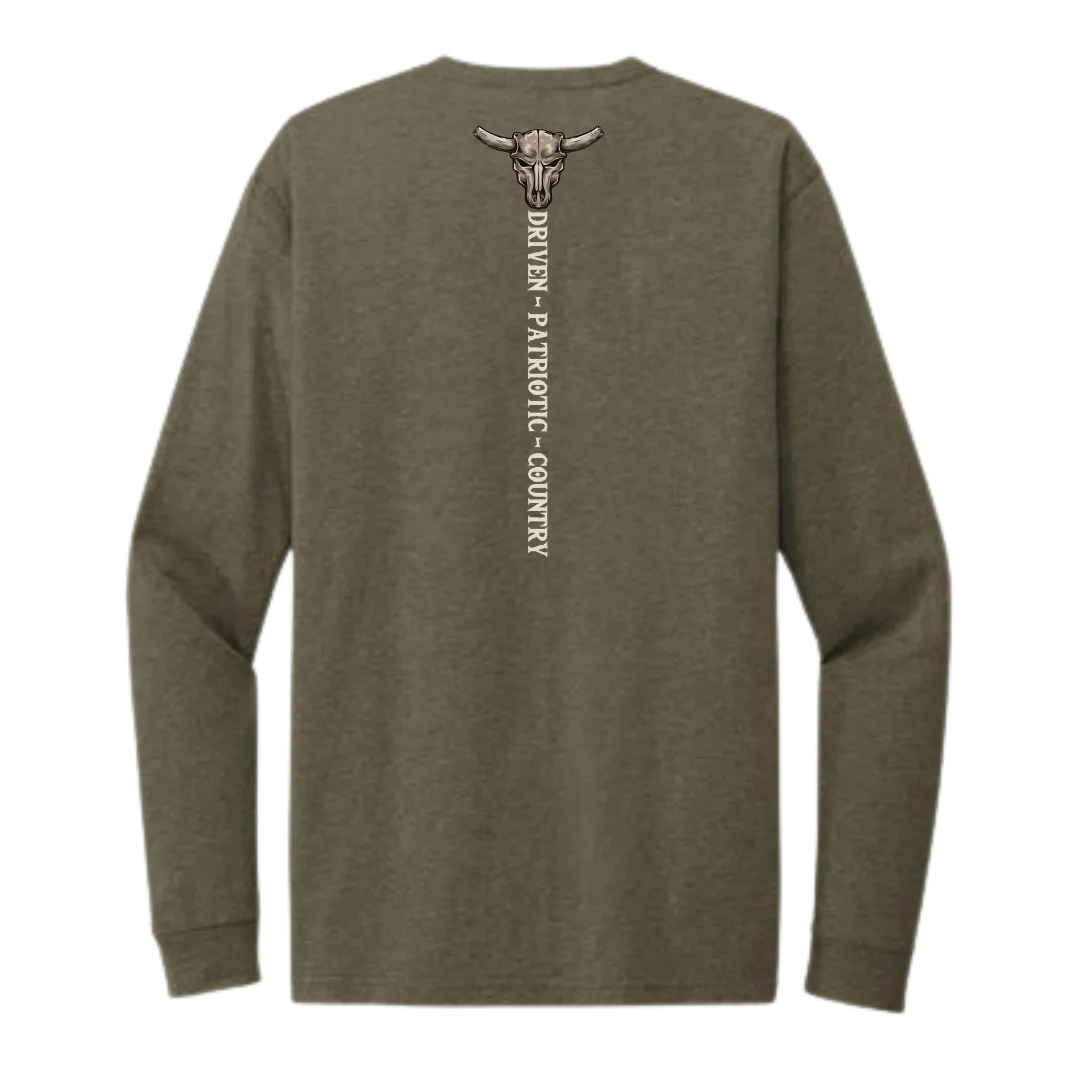 Ruthless Rustlers Barbed Wire Long Sleeve T-Shirt
