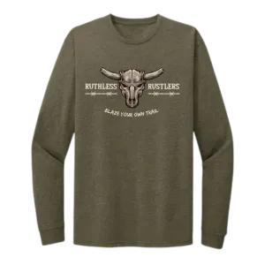 Ruthless Rustlers Barbed Wire Long Sleeve T-Shirt