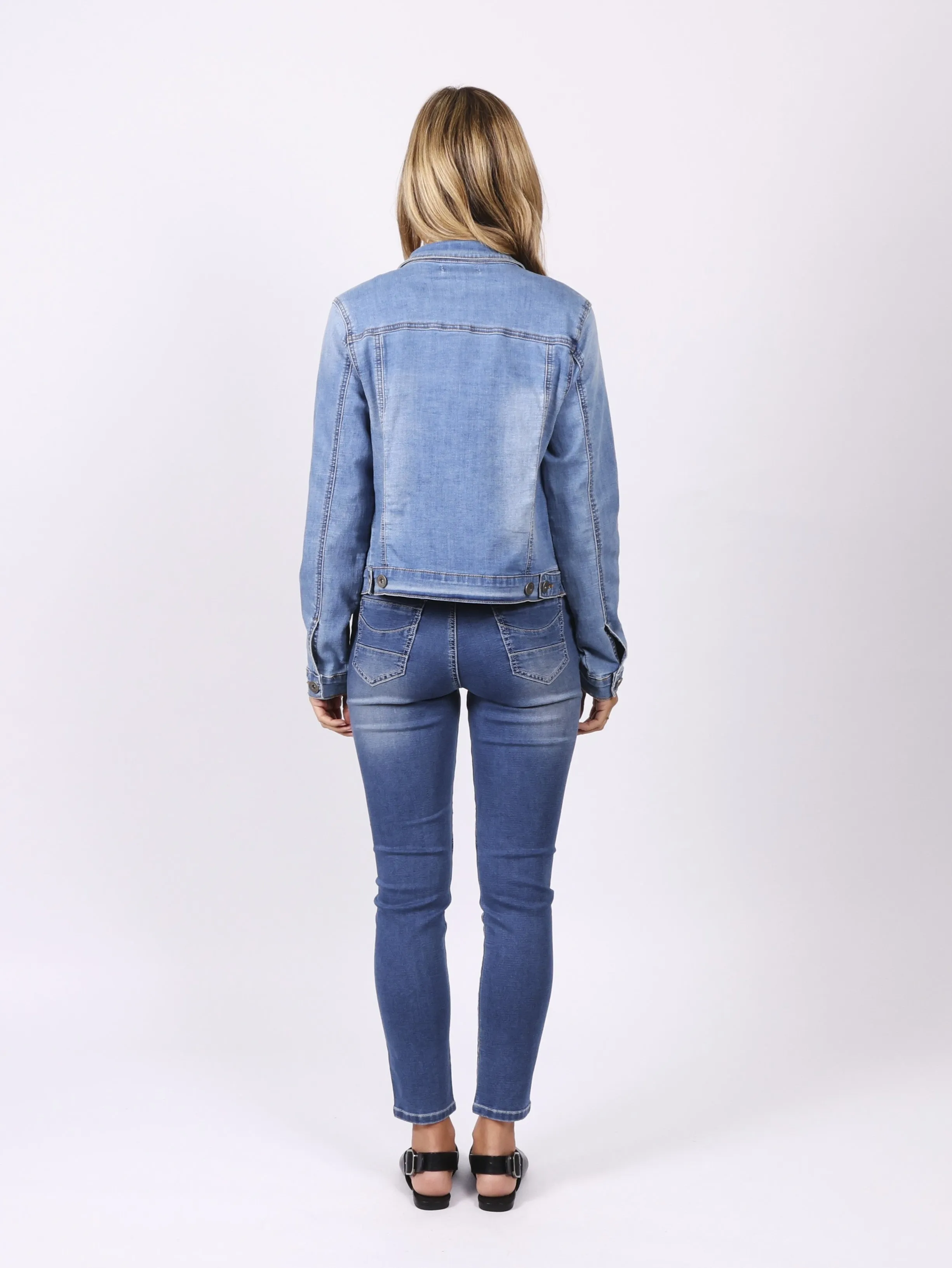 Rylan Denim Jacket - Sand Wash