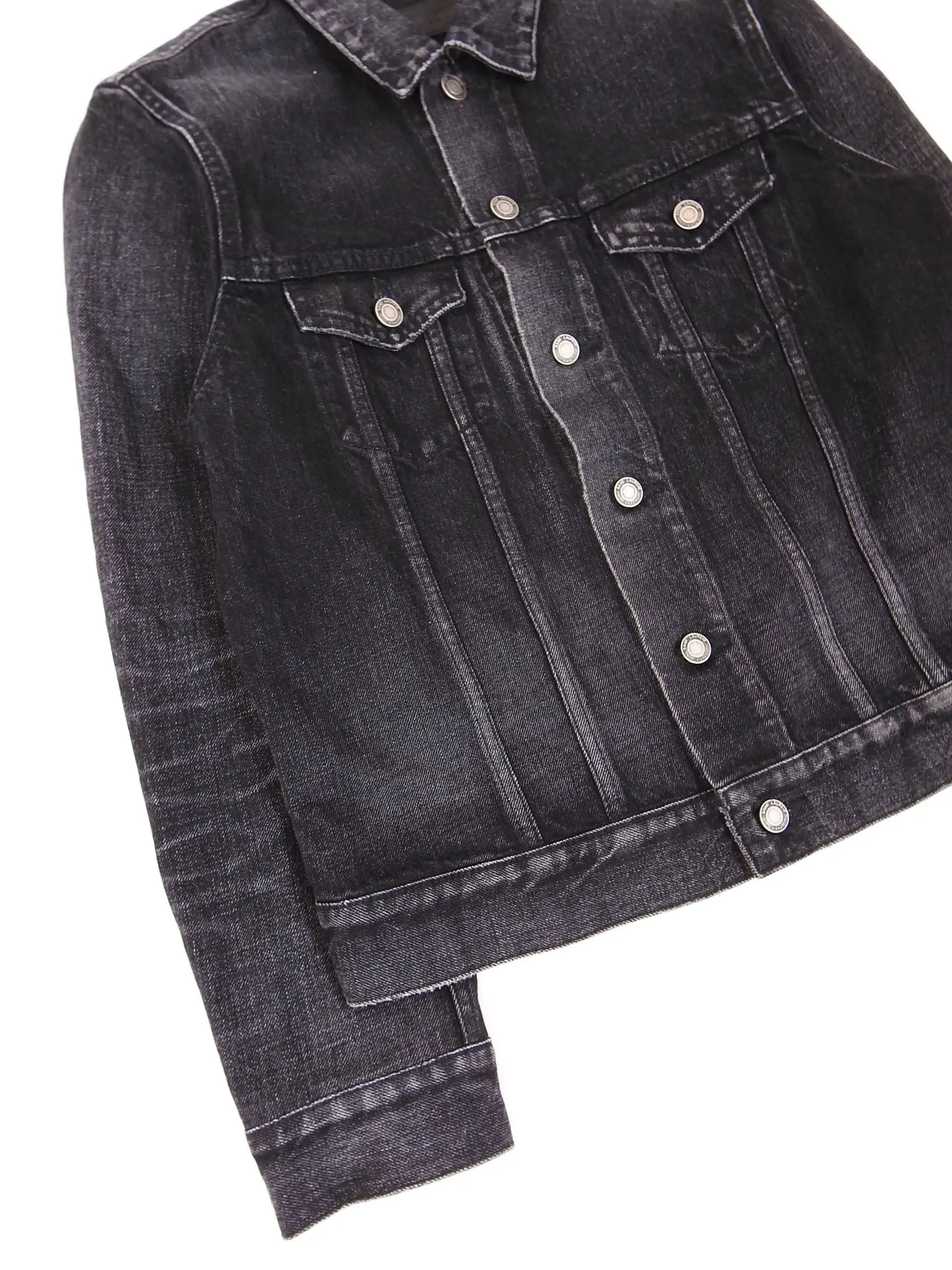 Saint Laurent Paris 2019 Denim Trucker Jacket Size Small