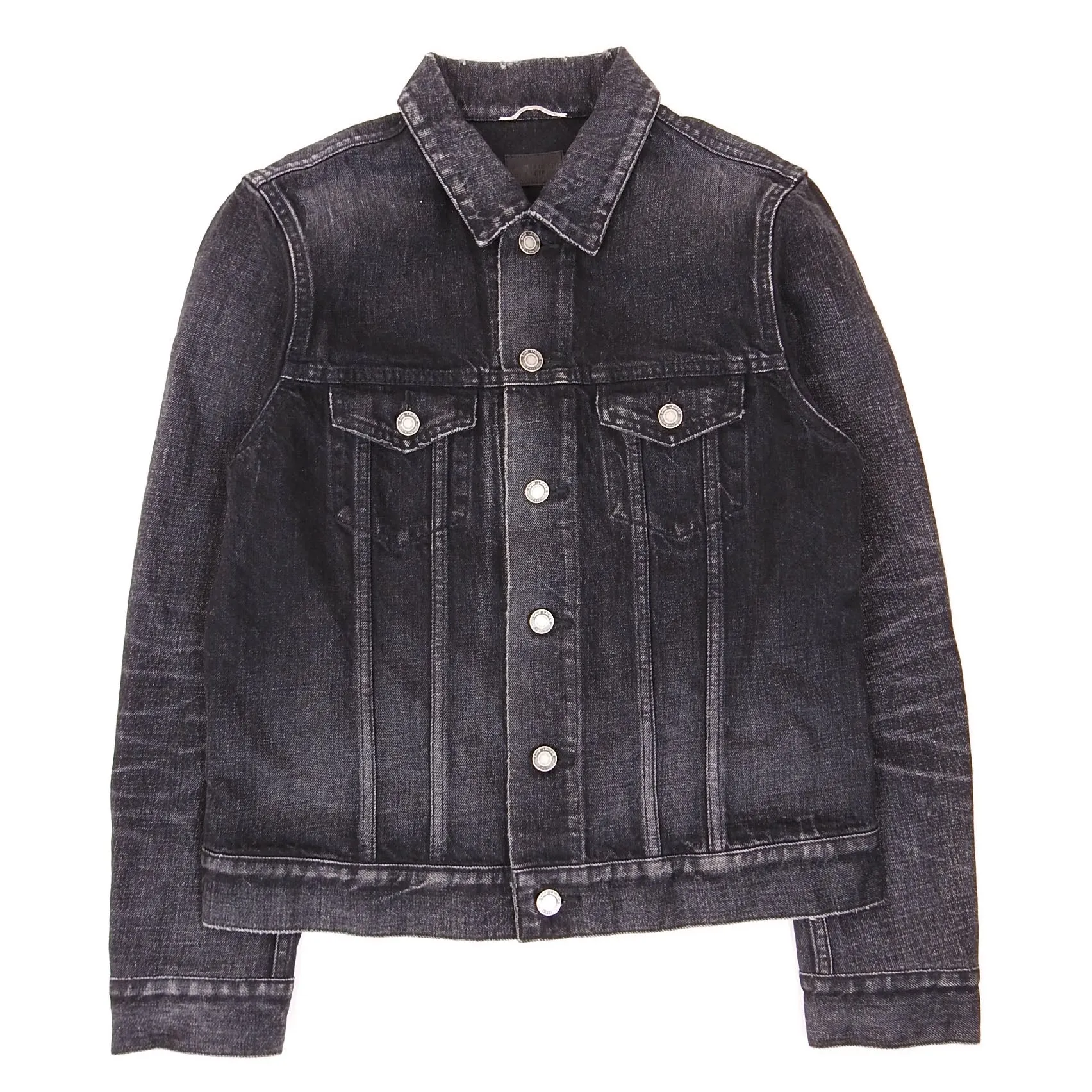 Saint Laurent Paris 2019 Denim Trucker Jacket Size Small