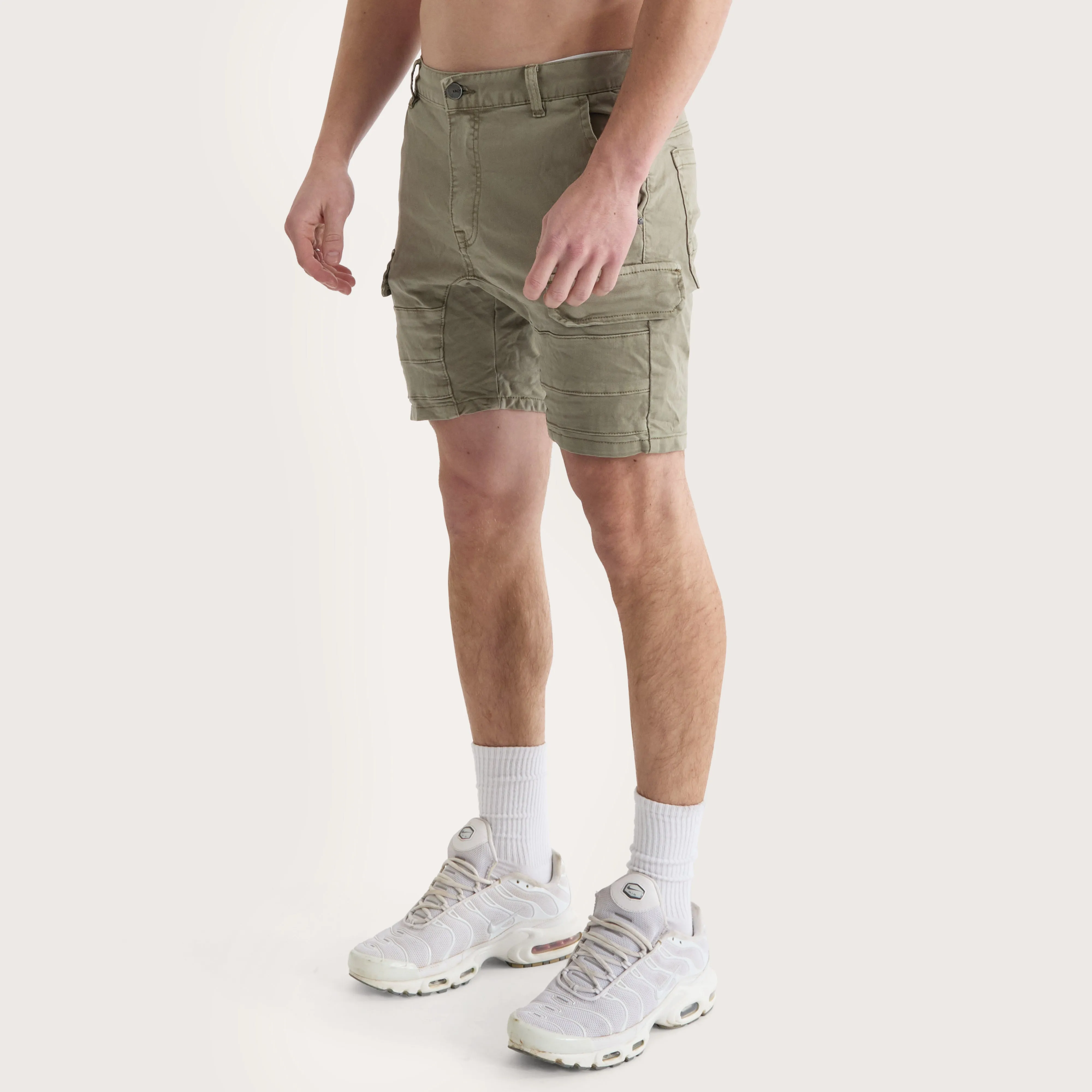Salem Cargo Short Vintage Khaki
