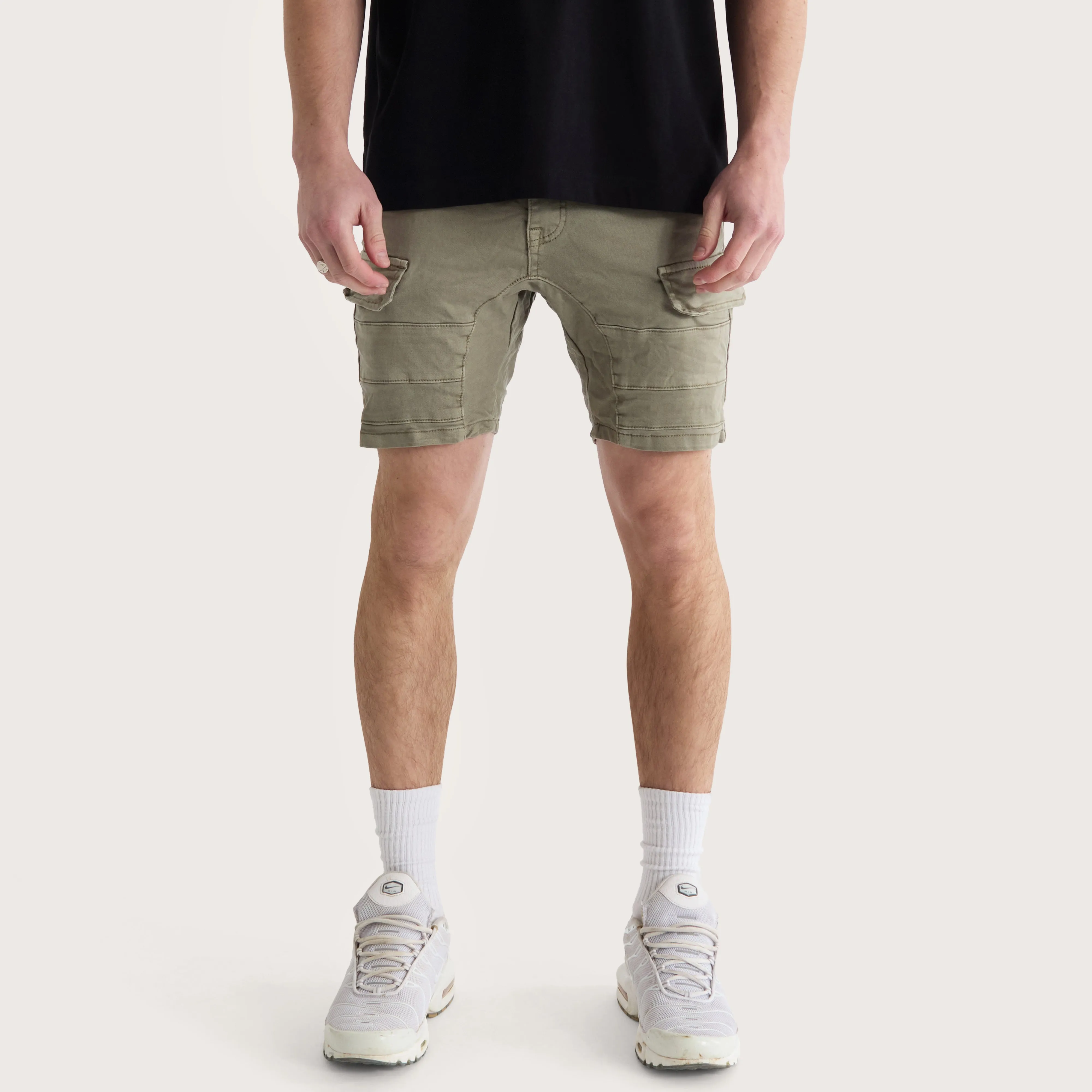 Salem Cargo Short Vintage Khaki