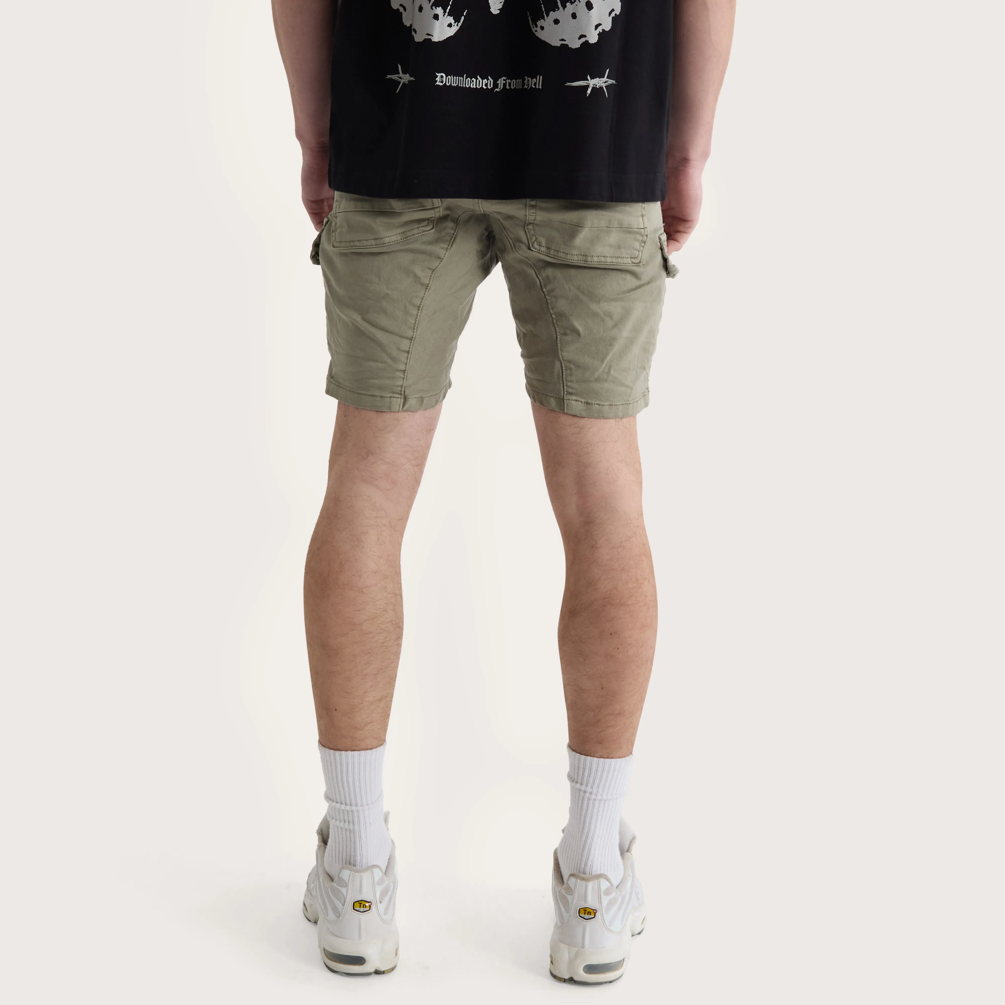 Salem Cargo Short Vintage Khaki