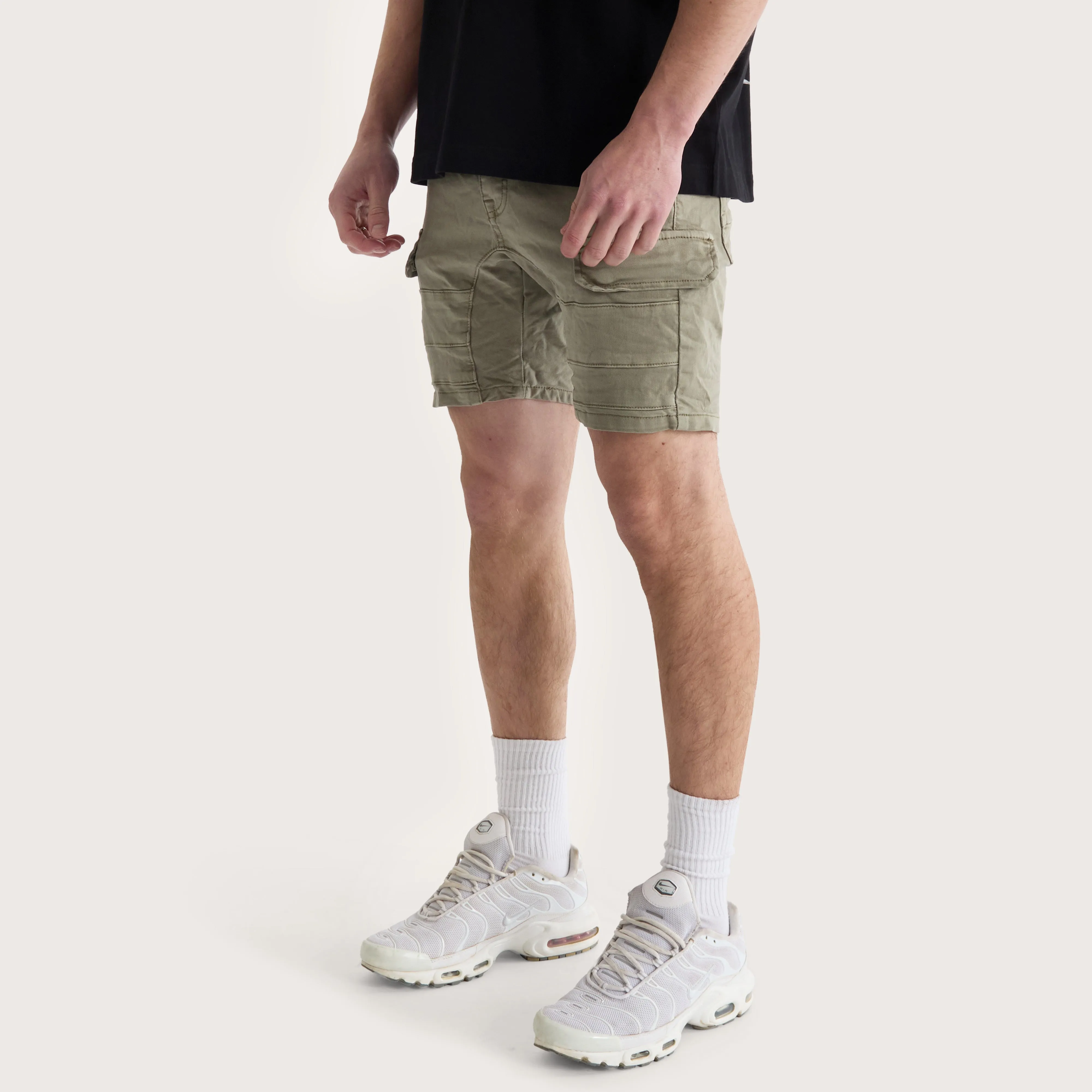 Salem Cargo Short Vintage Khaki