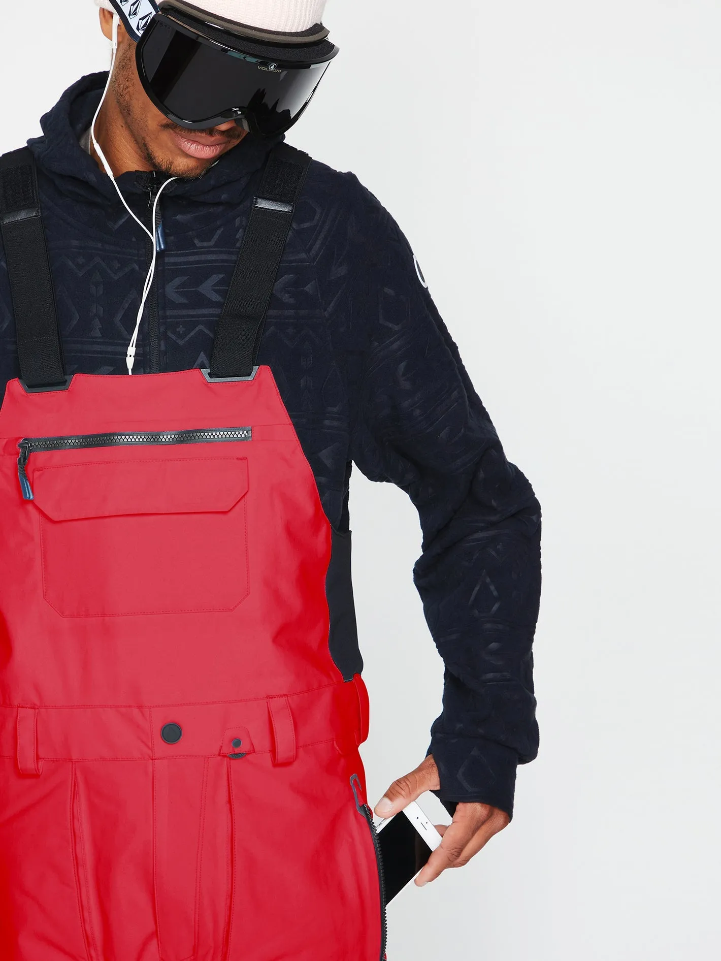 Salopette de snow Rain Gore-Tex - Red
