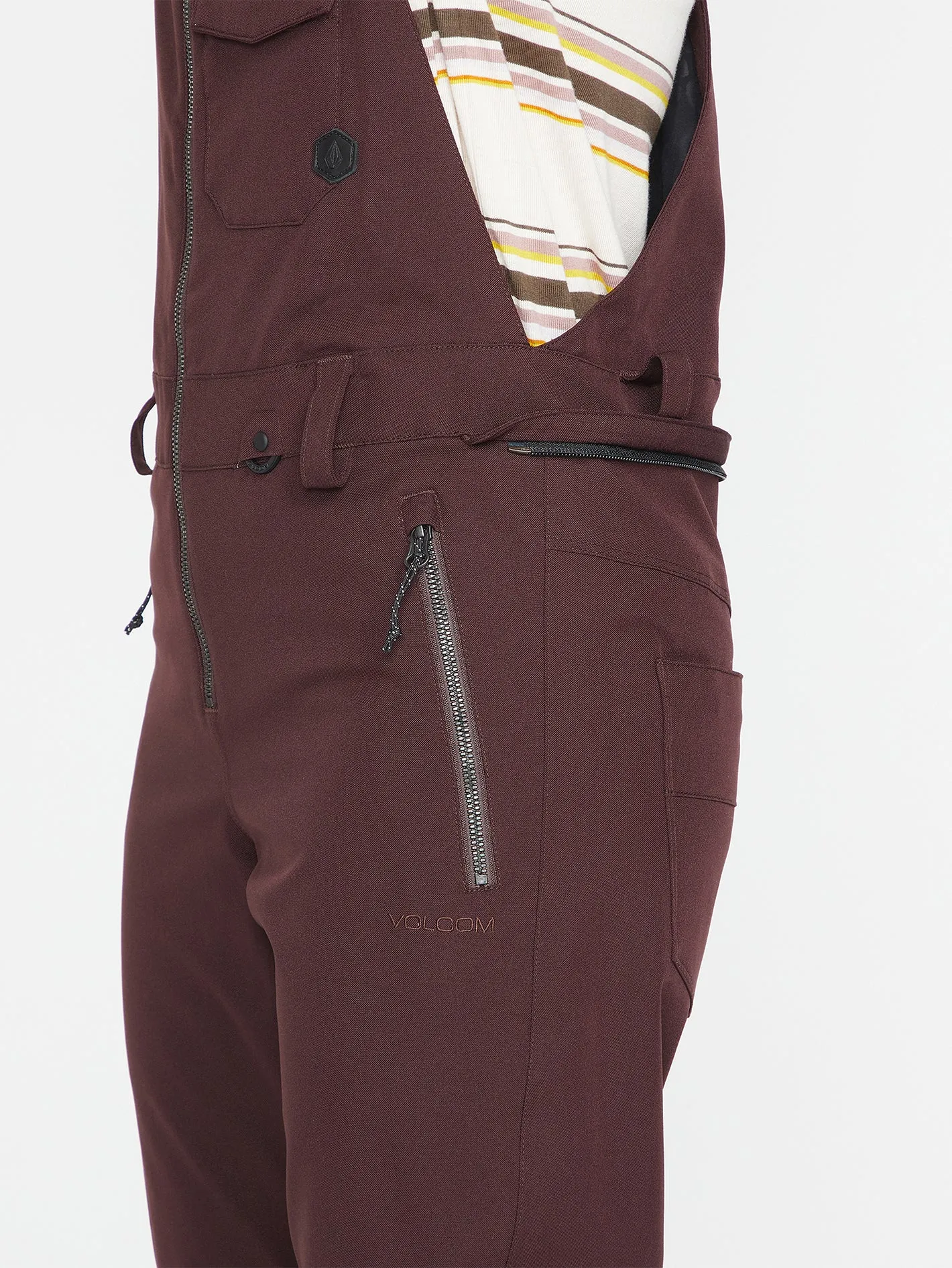 Salopette de snow Swift - Black Plum