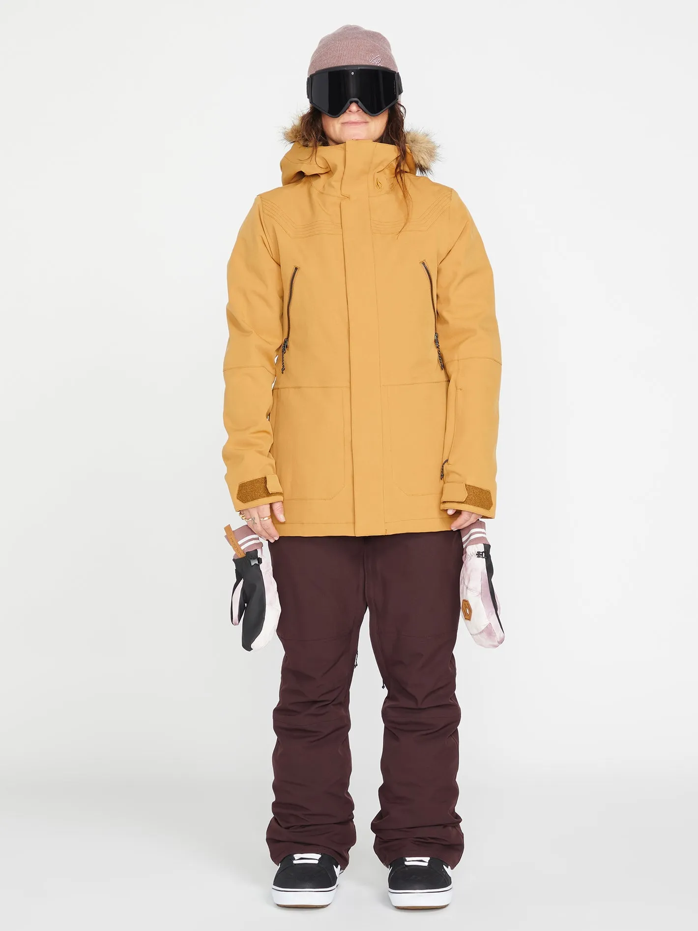 Salopette de snow Swift - Black Plum