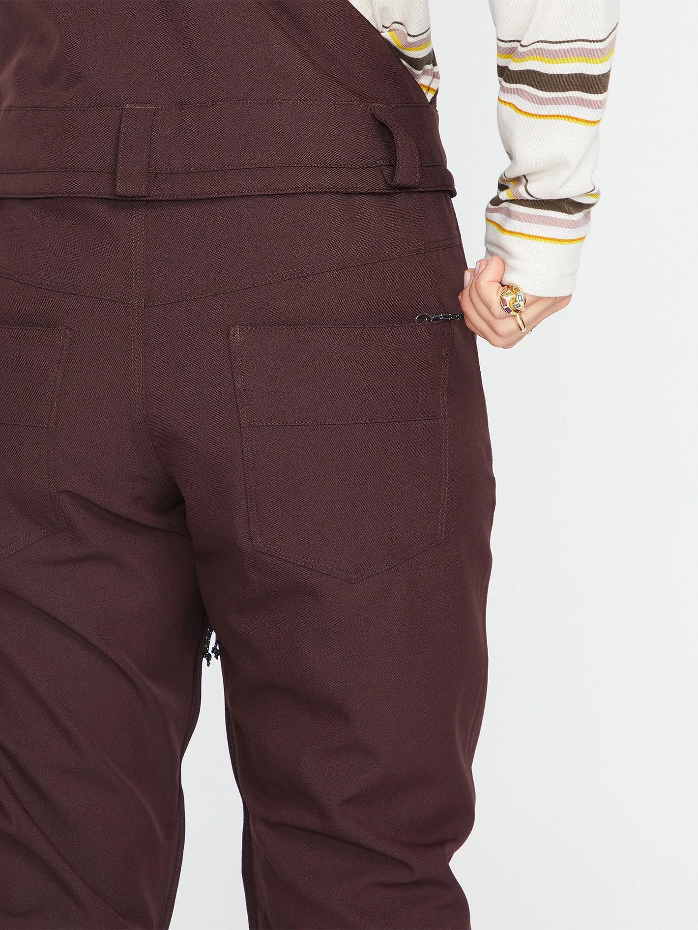 Salopette de snow Swift - Black Plum