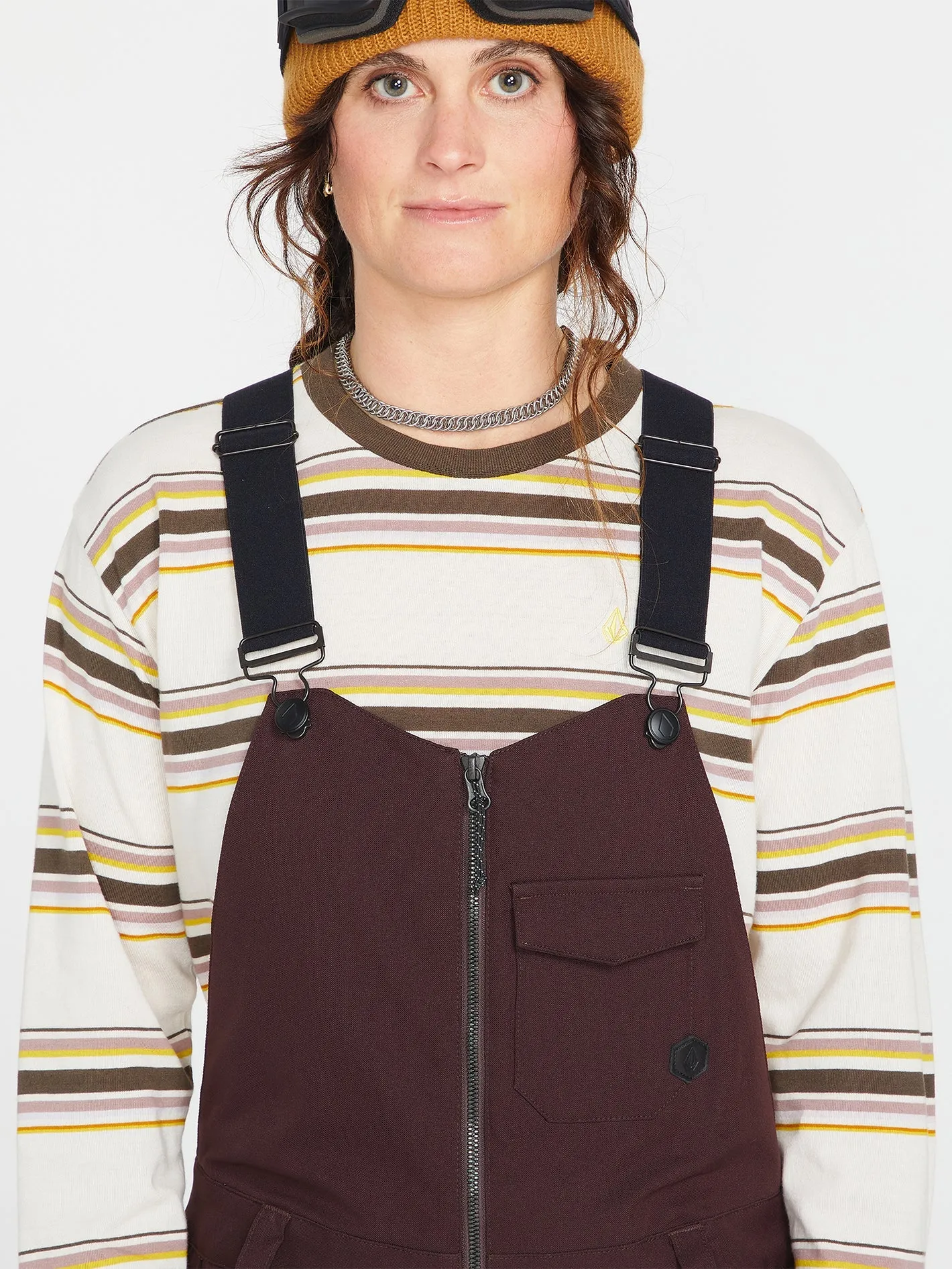 Salopette de snow Swift - Black Plum