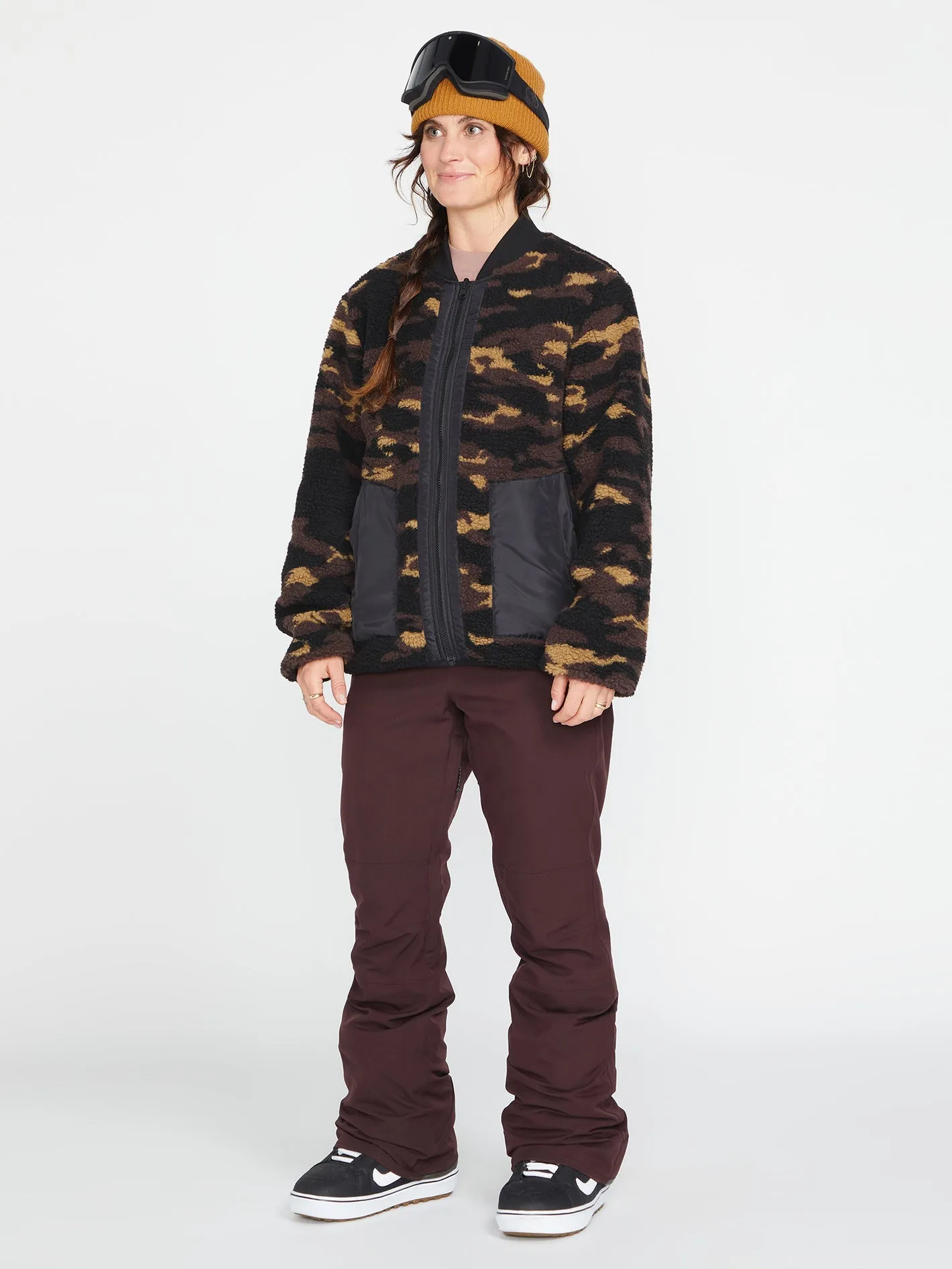 Salopette de snow Swift - Black Plum