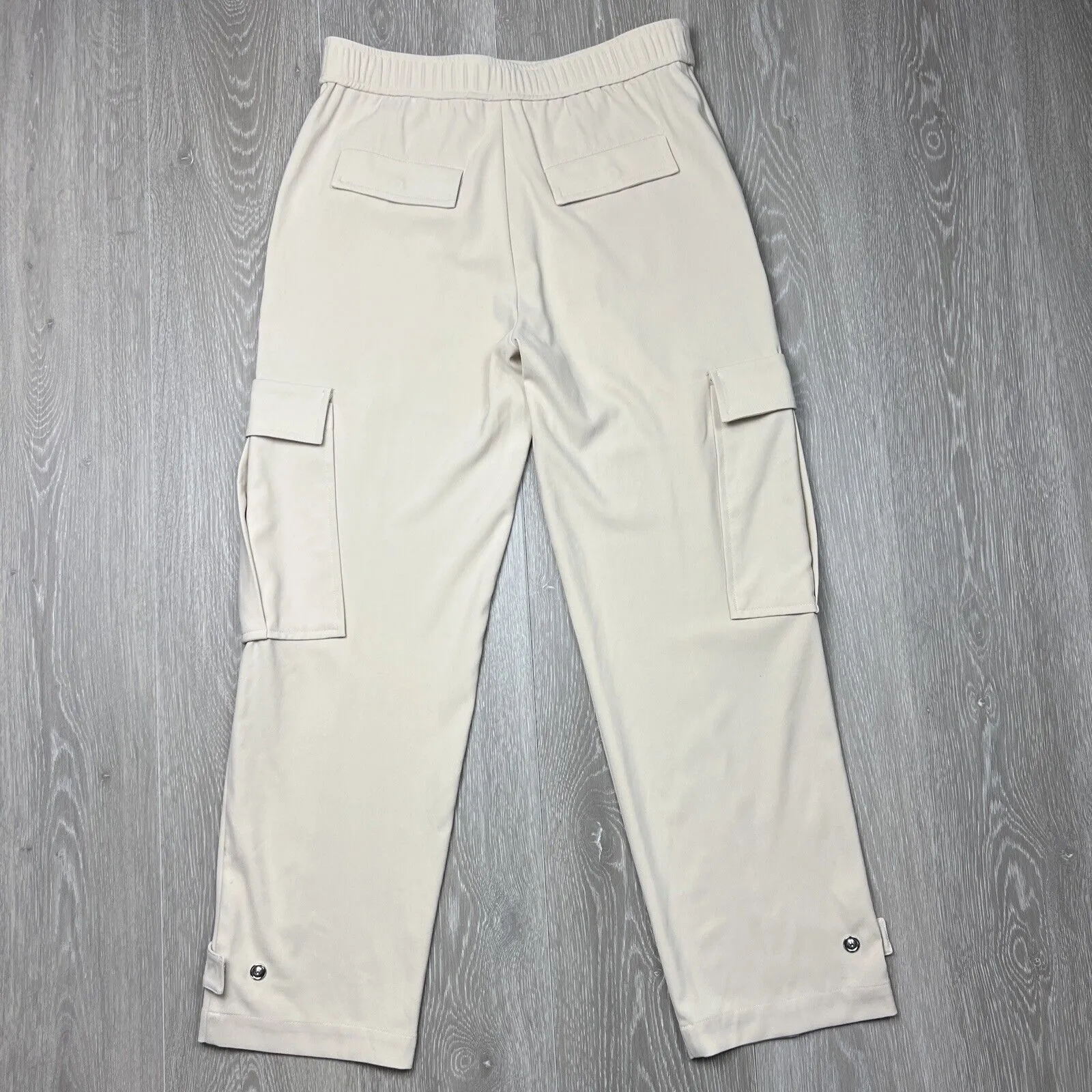Samsoe Samsoe Womens Beige Citrine Trousers Pants Cargo Size Small