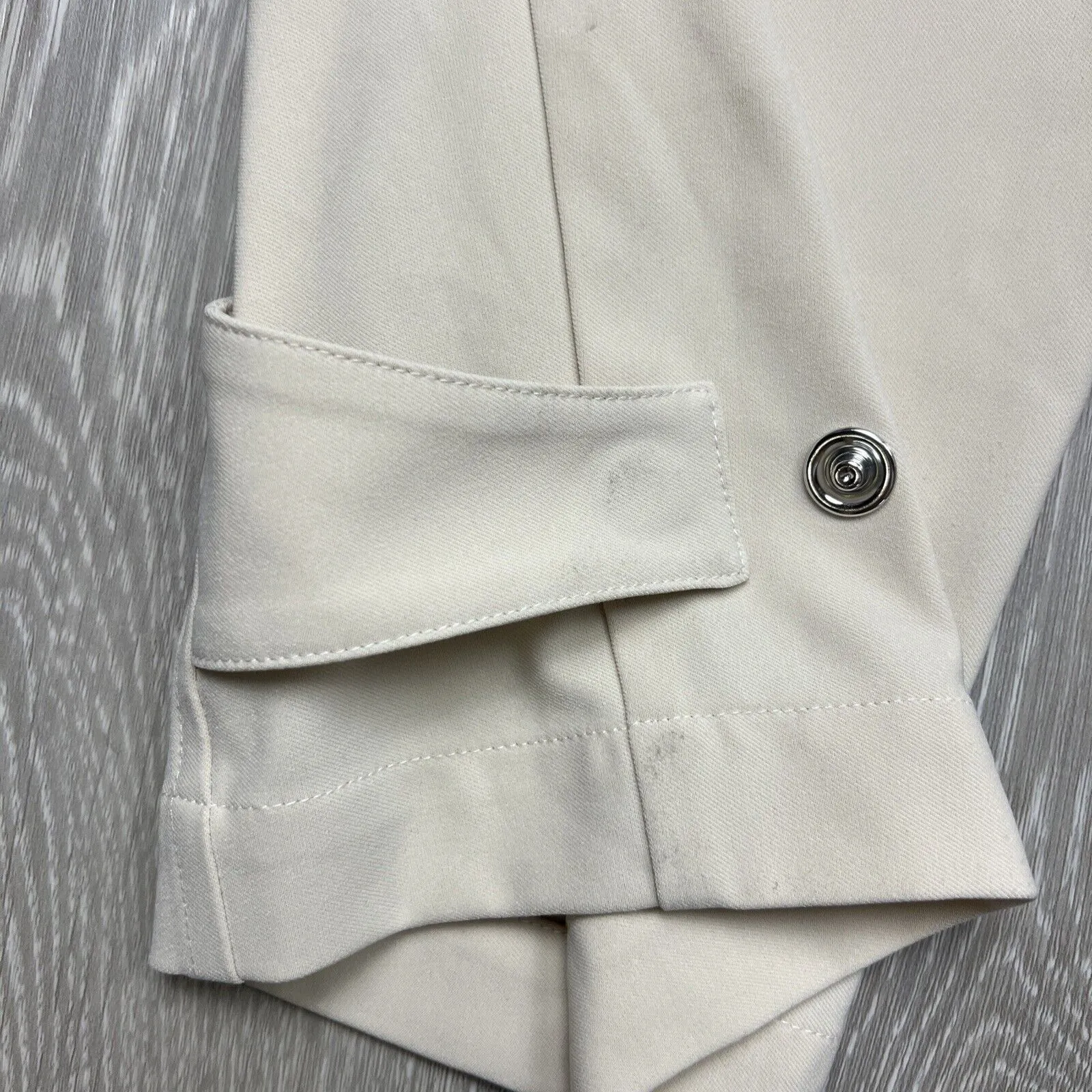 Samsoe Samsoe Womens Beige Citrine Trousers Pants Cargo Size Small