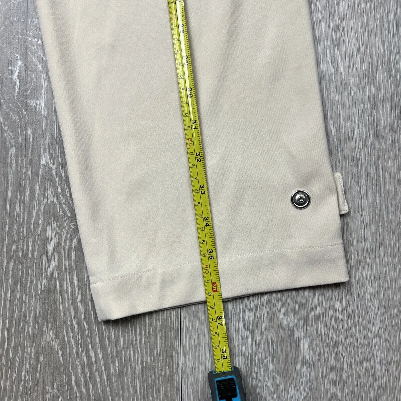 Samsoe Samsoe Womens Beige Citrine Trousers Pants Cargo Size Small