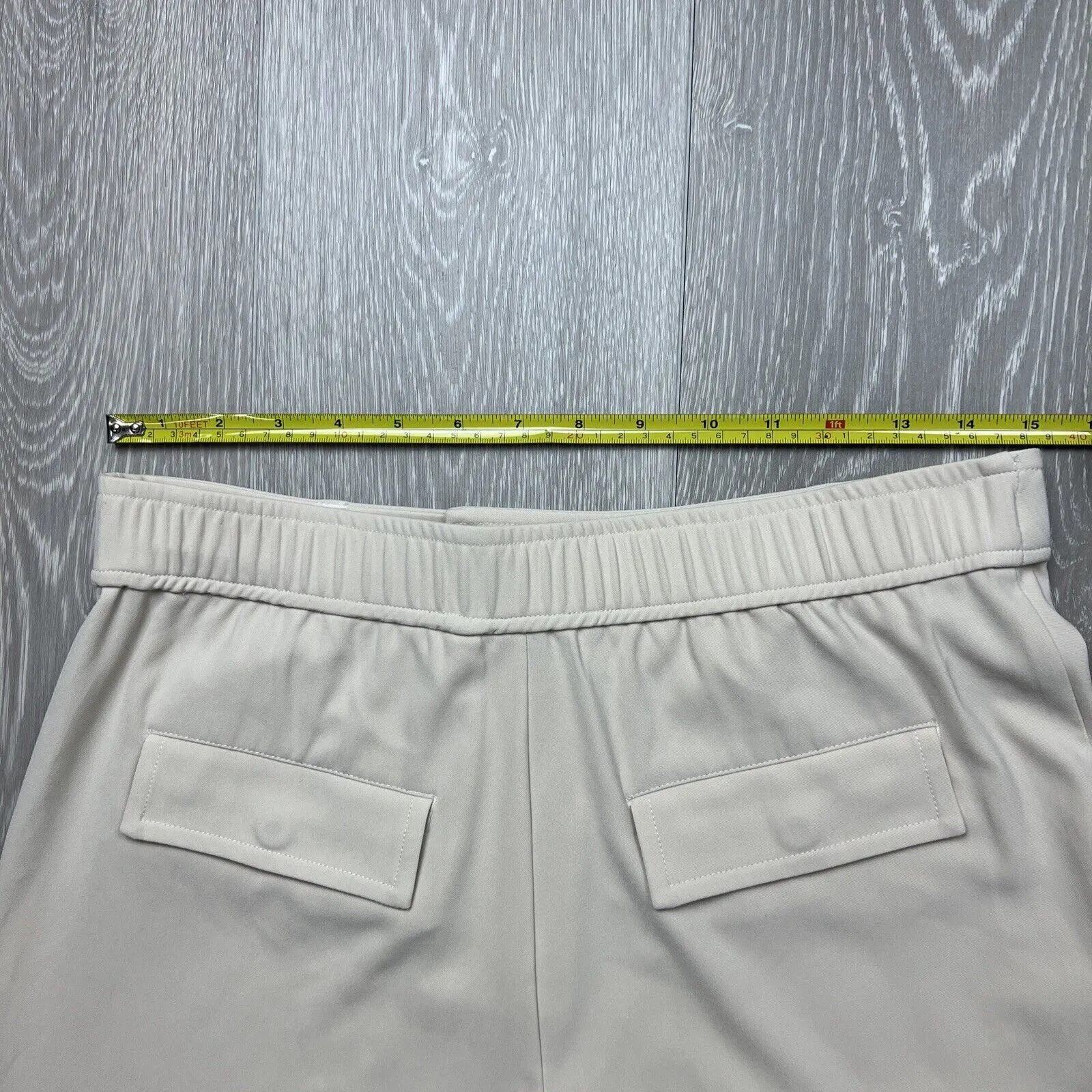 Samsoe Samsoe Womens Beige Citrine Trousers Pants Cargo Size Small