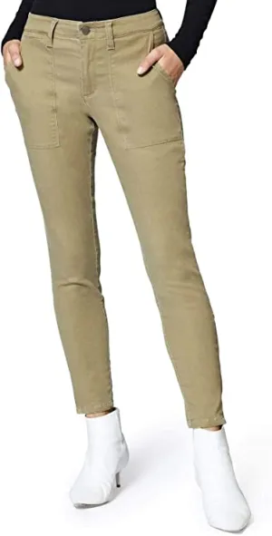 Sanctuary Clothing Womens Fast Track Casual Chino Pants, Green, 26