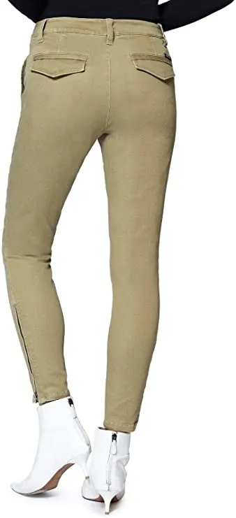 Sanctuary Clothing Womens Fast Track Casual Chino Pants, Green, 26