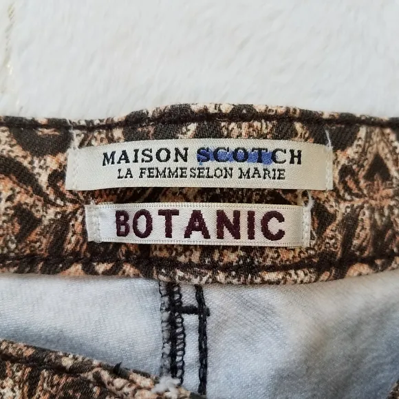 Scotch &amp; Soda Botanic Denim Shorts