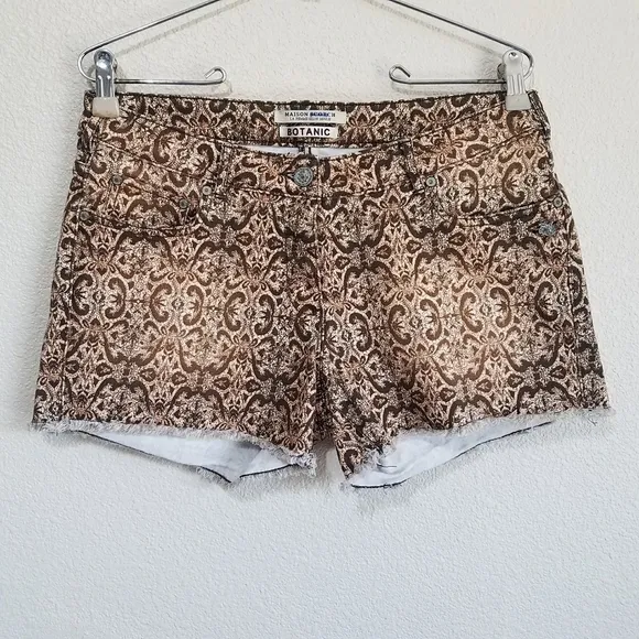 Scotch &amp; Soda Botanic Denim Shorts