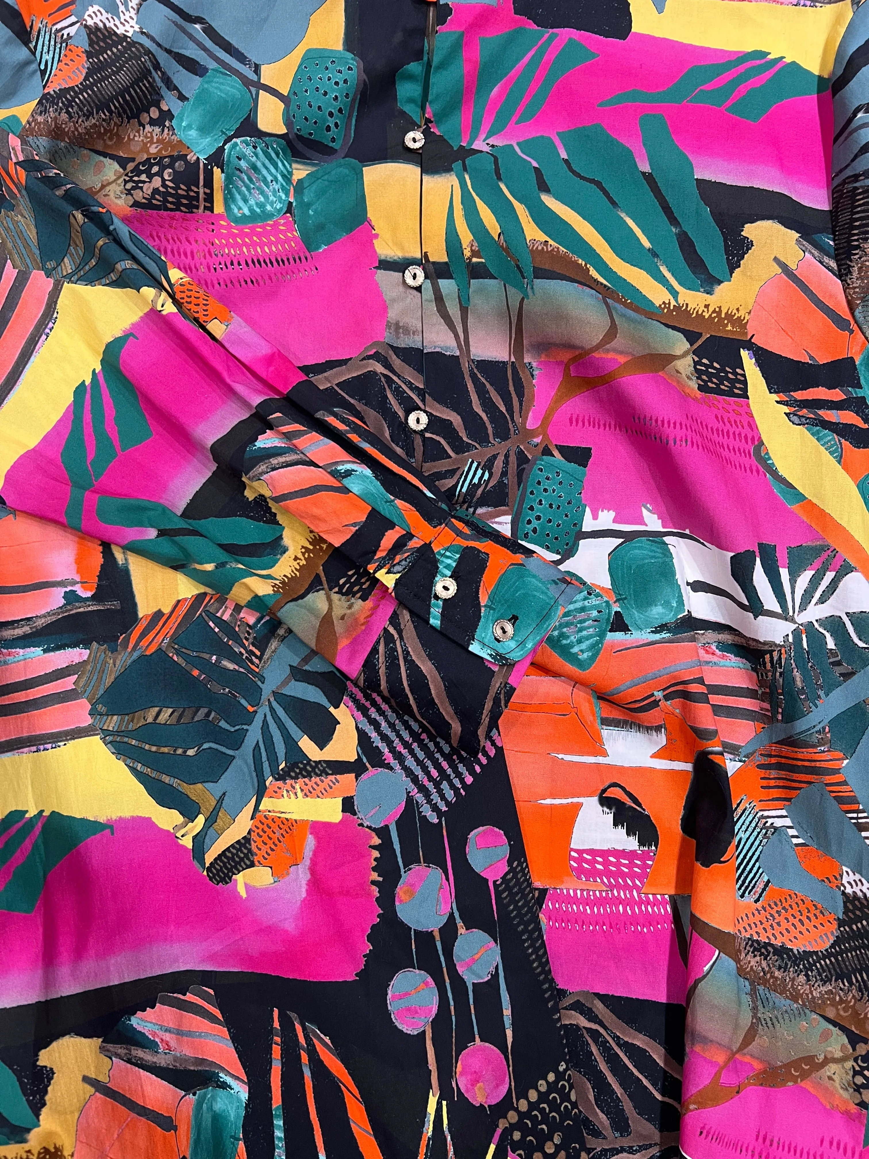 SHANE Abstract Print Kurta