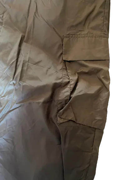 Shein Curve Green Windbreaker Pants
