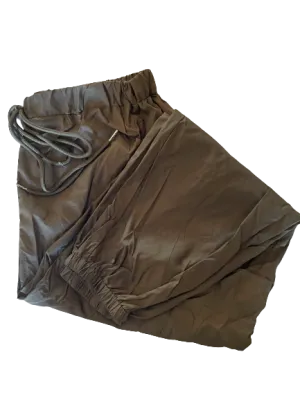 Shein Curve Green Windbreaker Pants