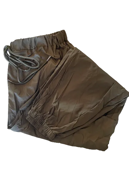 Shein Curve Green Windbreaker Pants