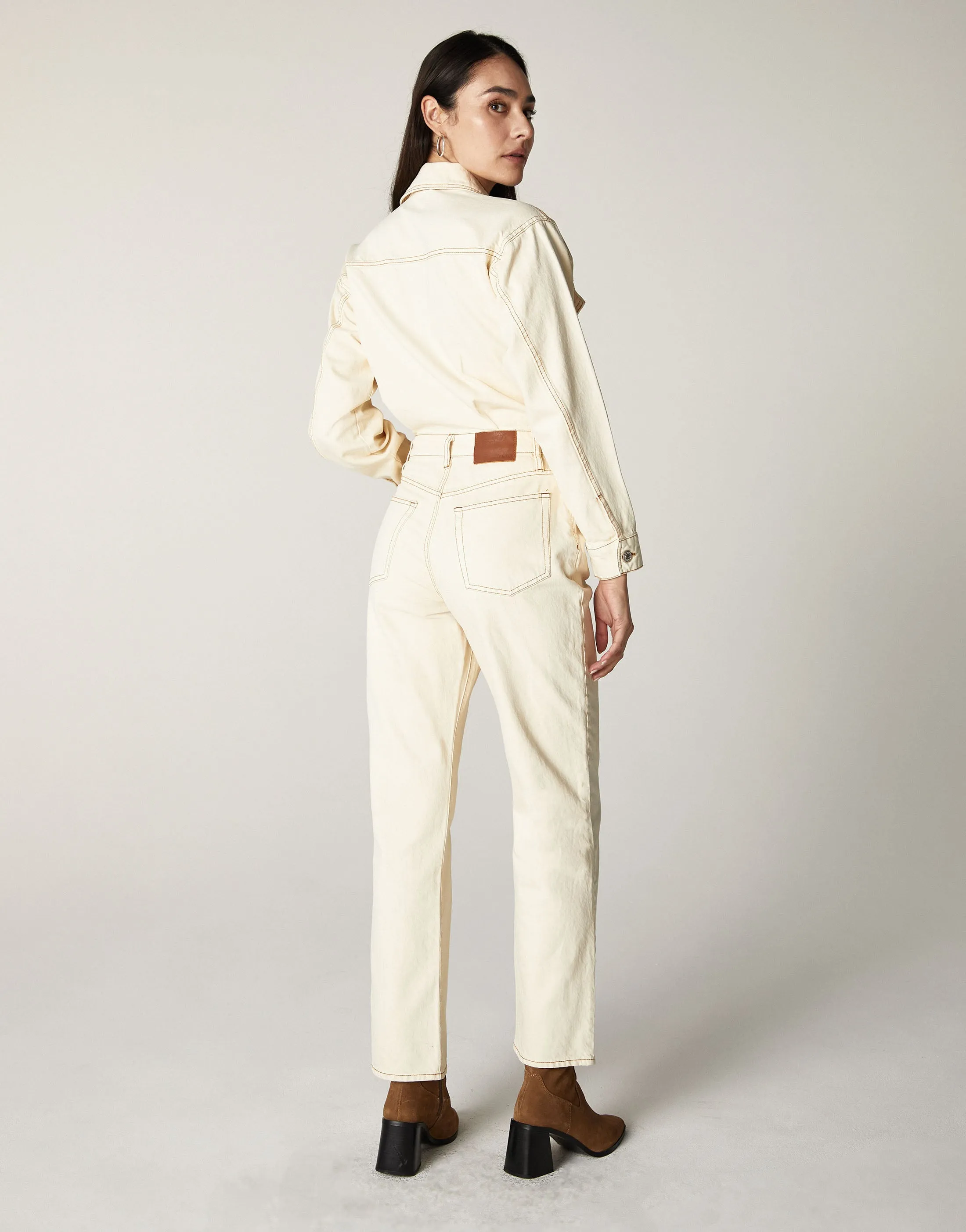 SIMONE Jumpsuit in Stone
