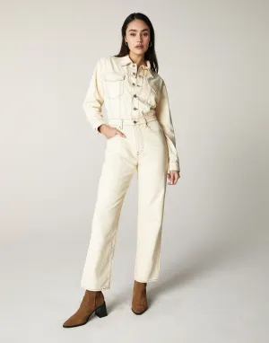 SIMONE Jumpsuit in Stone