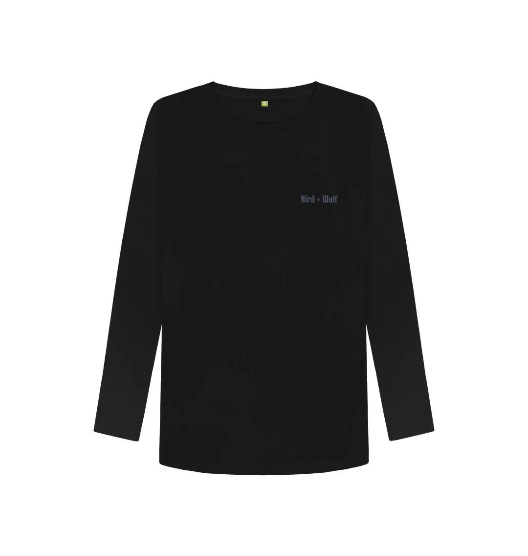 Sinner Saint   More Words Long Sleeve Tee (Reverse)
